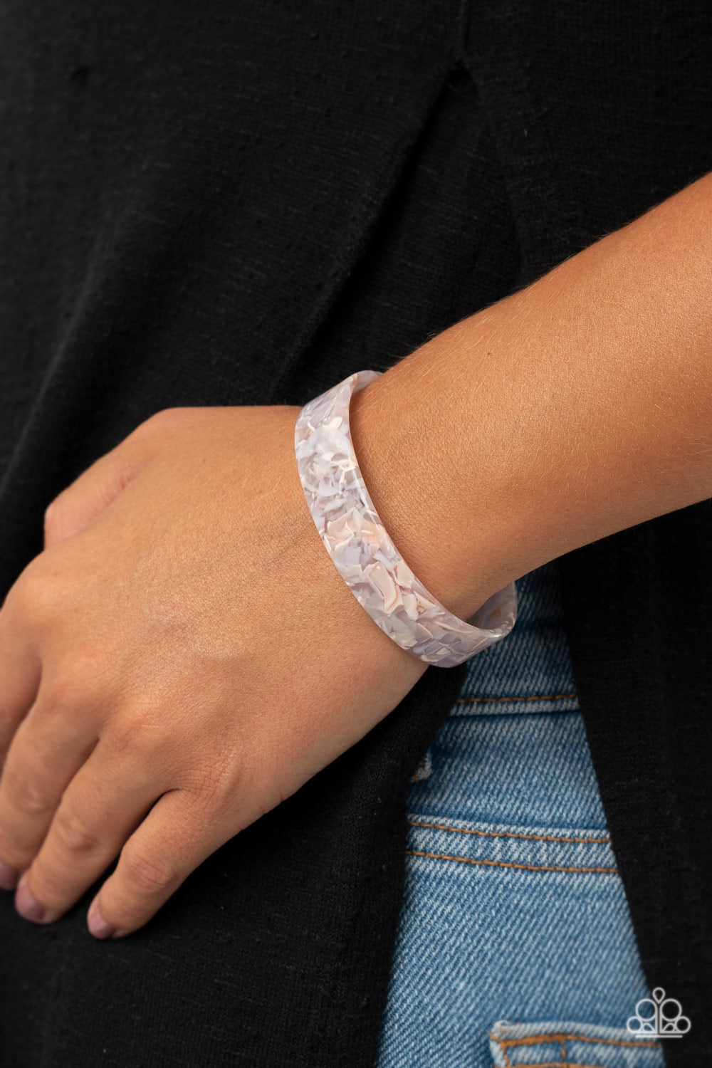 Its Getting HAUTE In Here - Pink cuff bracelet