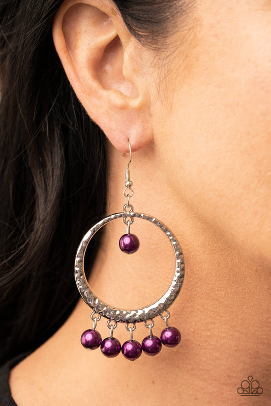 Luscious Luxury - Purple earrings