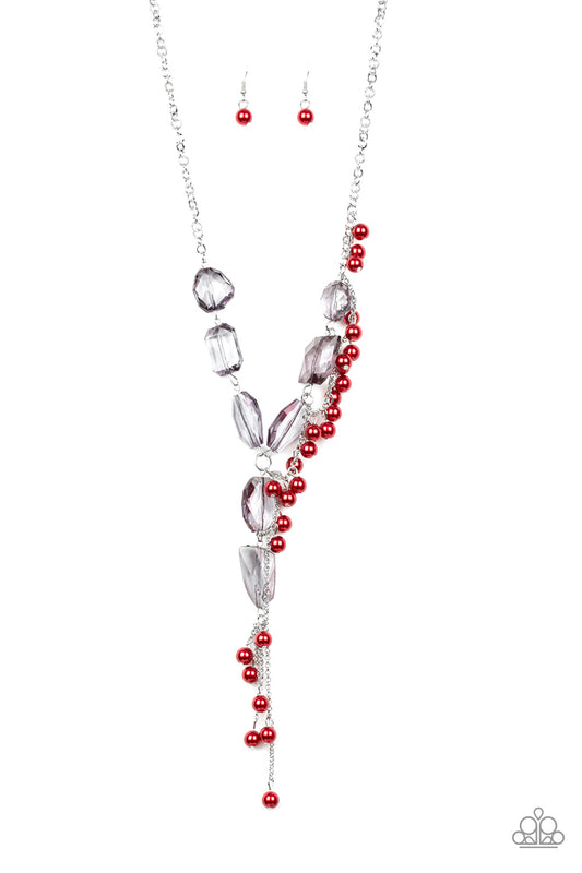 Prismatic Princess - Red necklace