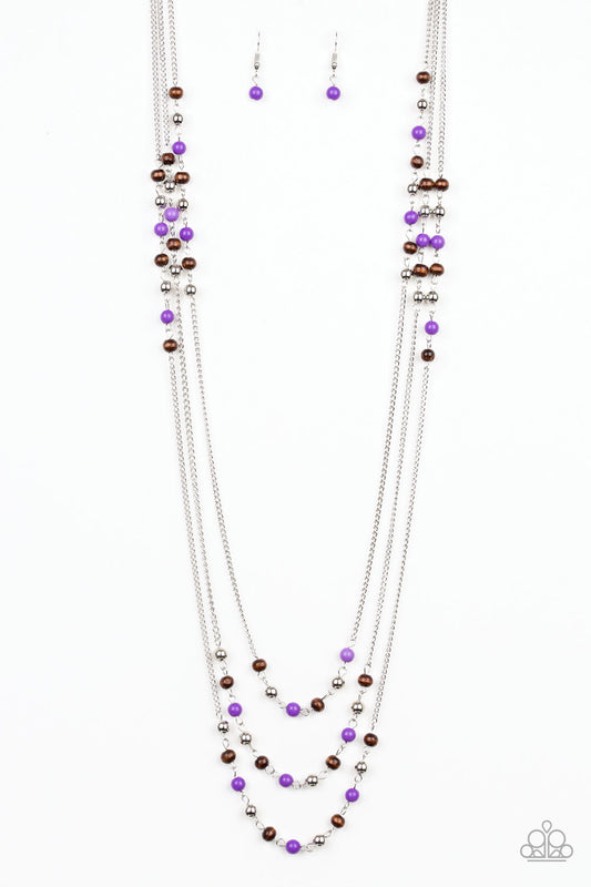 Seasonal Sensation - Purple necklace