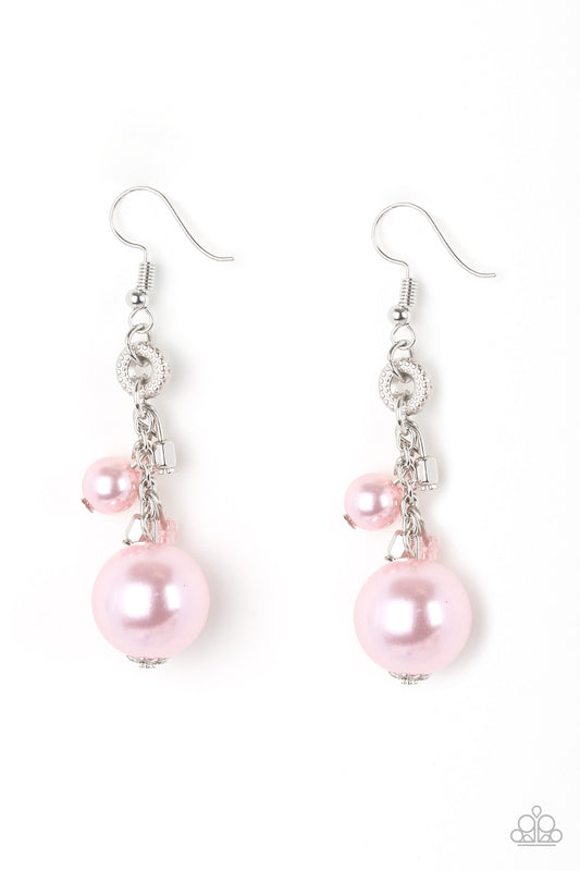 Timelessly Traditional - Pink earrings