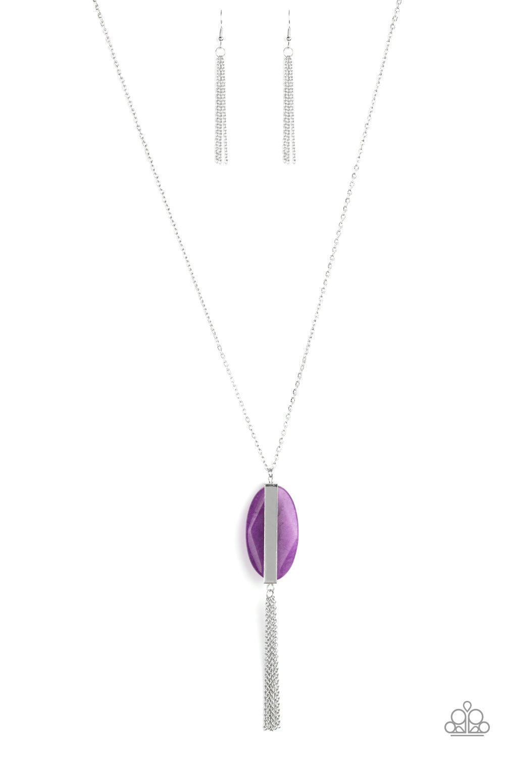 Tranquility Trend - Purple necklace