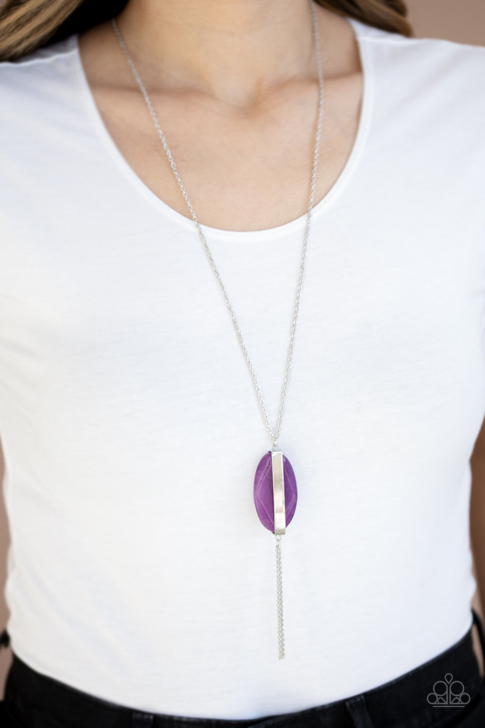 Tranquility Trend - Purple necklace