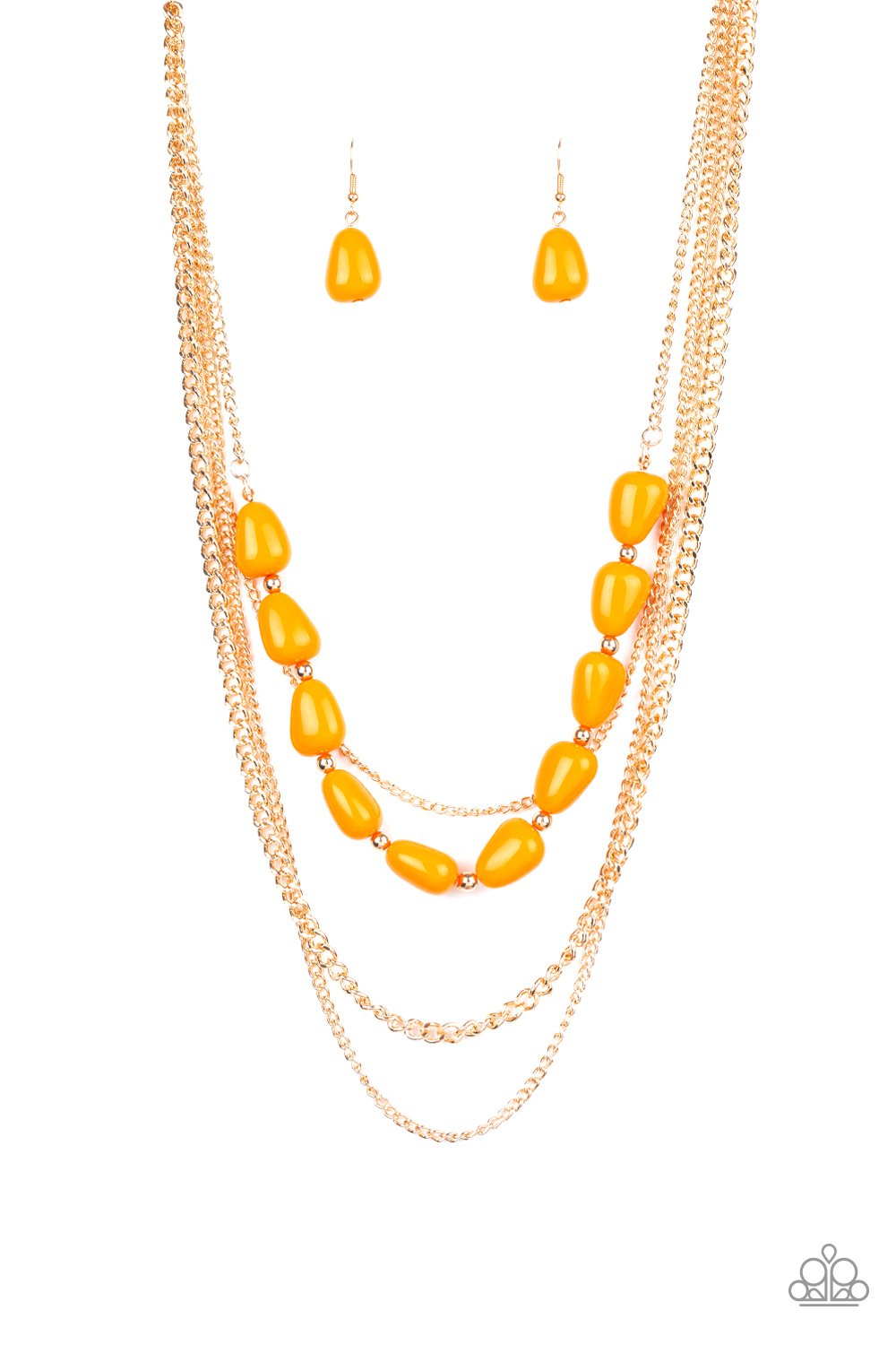 Trend Status - Orange necklace