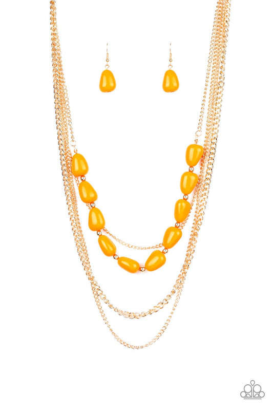 Trend Status - Orange necklace