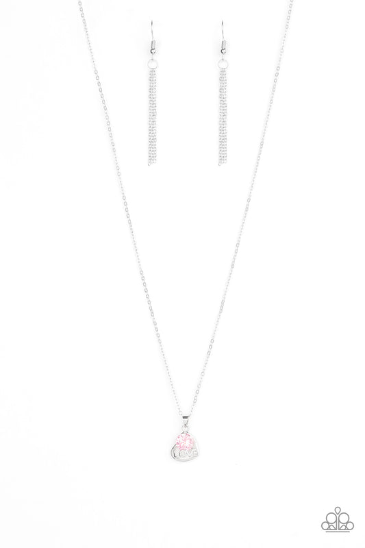 Turn On The Charm - Pink necklace