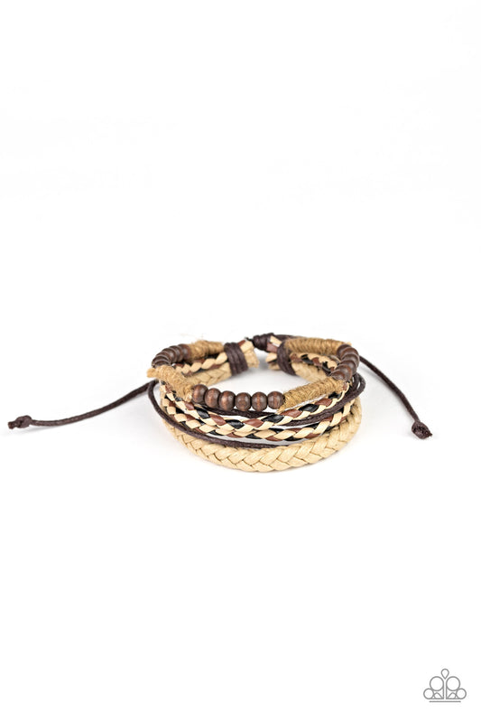 Woodland Wayfarer - Brown urban bracelet