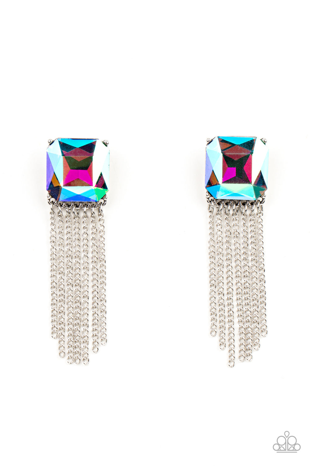 Supernova Novelty - Multicolor post earrings