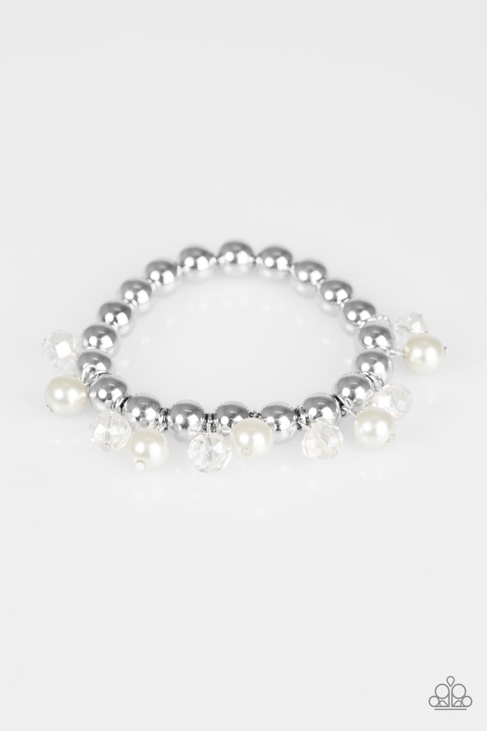 Once In A Millennium - White pearl bracelet
