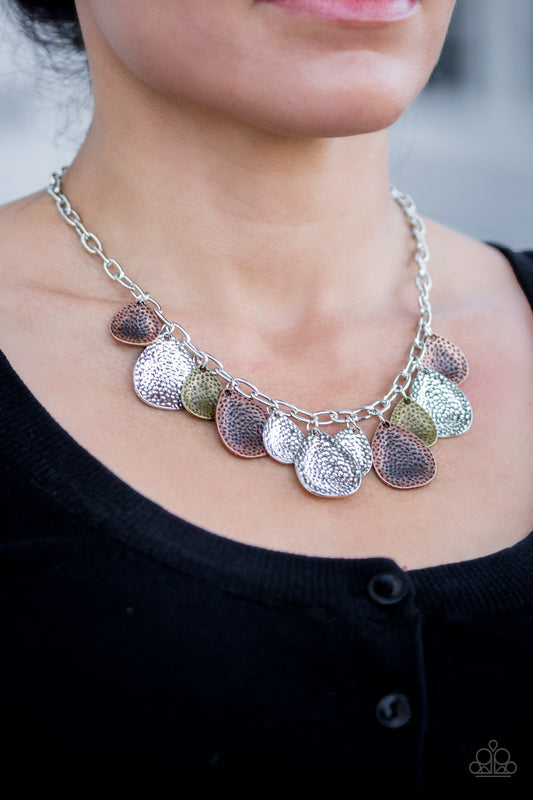 Storm Goddess - Multi Metal necklace