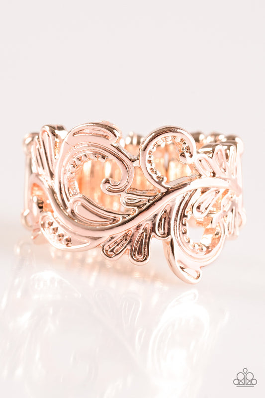 The World Is VINE! - Rose Gold ring