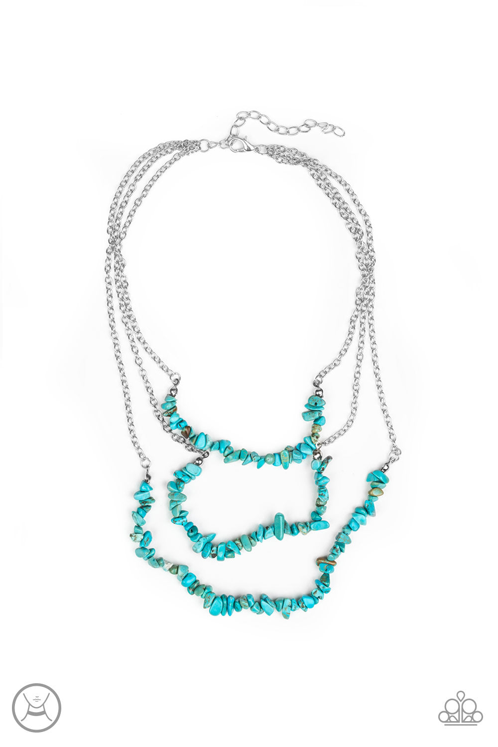 Eco Goddess - Blue necklace