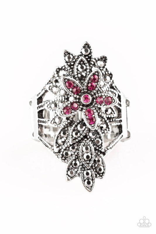 Formal Floral - Pink ring