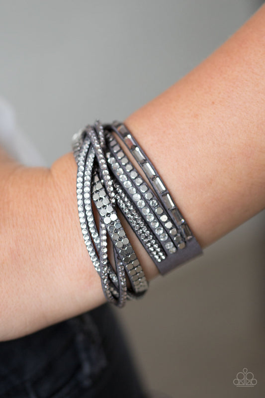 I Came To Slay - Silver wrap bracelet
