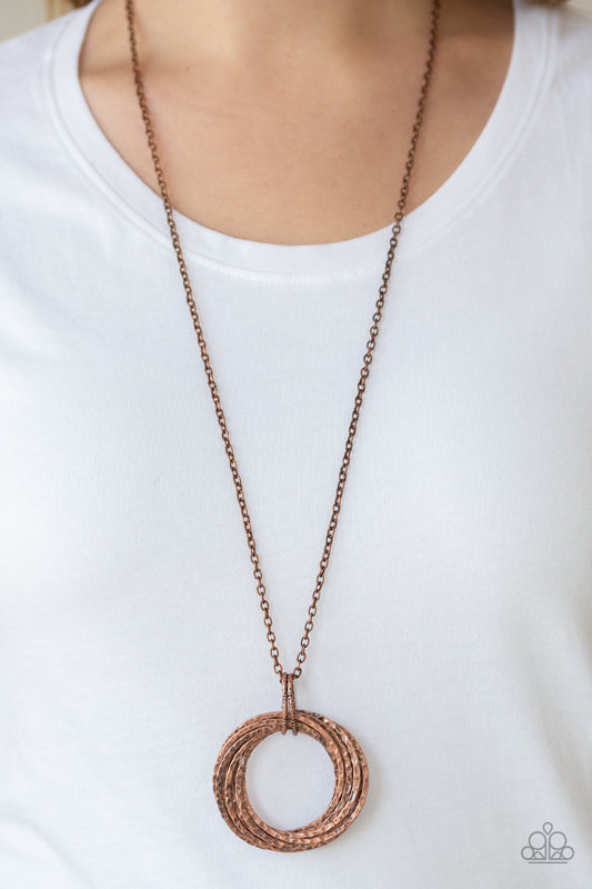 Metal Marathon - Copper necklace