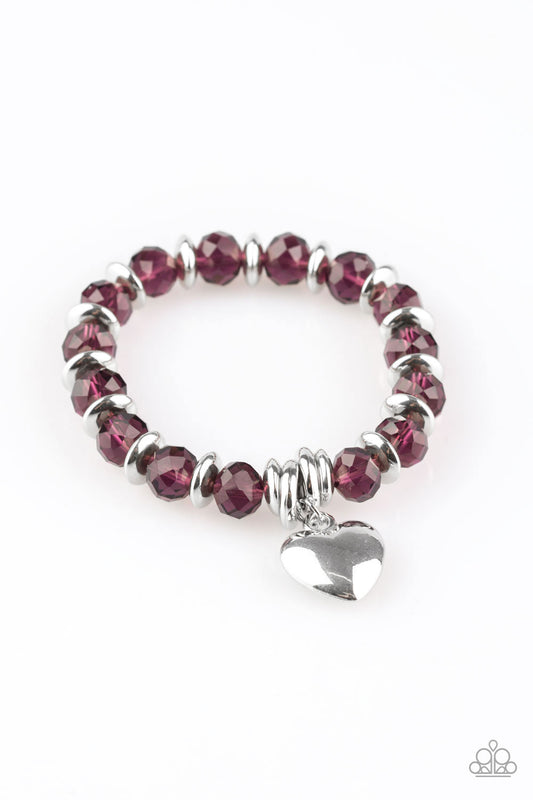 Need I Say AMOUR? - Purple bracelet