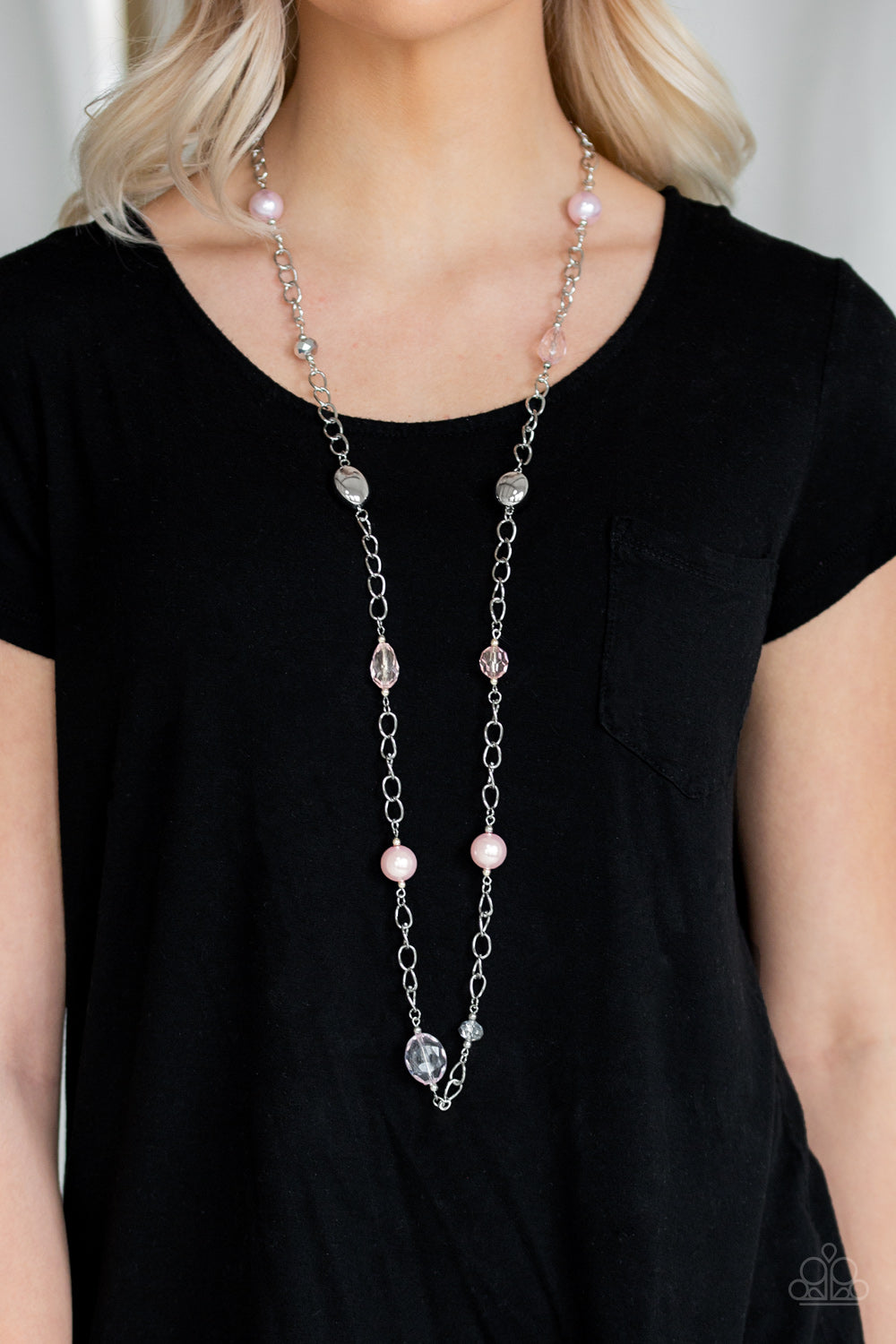 Only For Special Occasions - Pink necklace