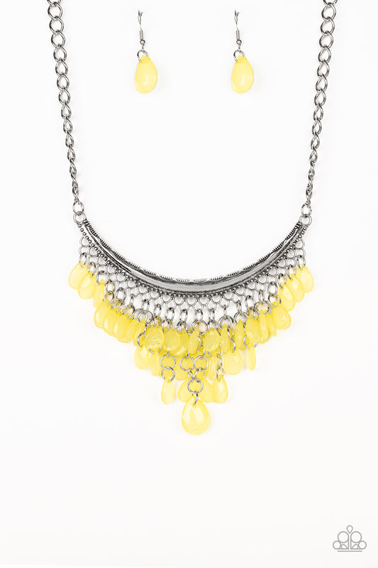 Rio Rainfall - Yellow necklace