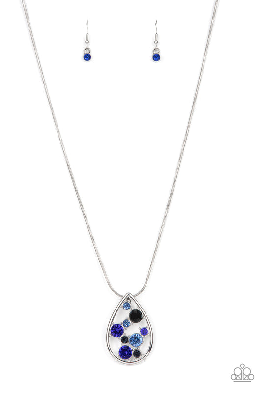 Seasonal Sophistication - Blue necklace