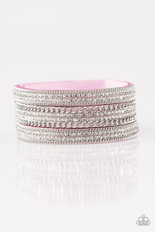 Dangerously Drama Queen - Purple wrap bracelet