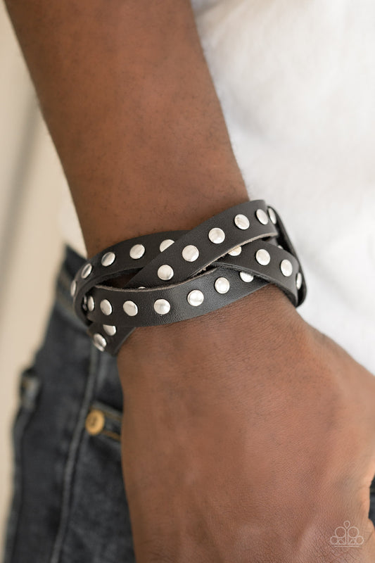 Race and Rally - Black urban bracelet