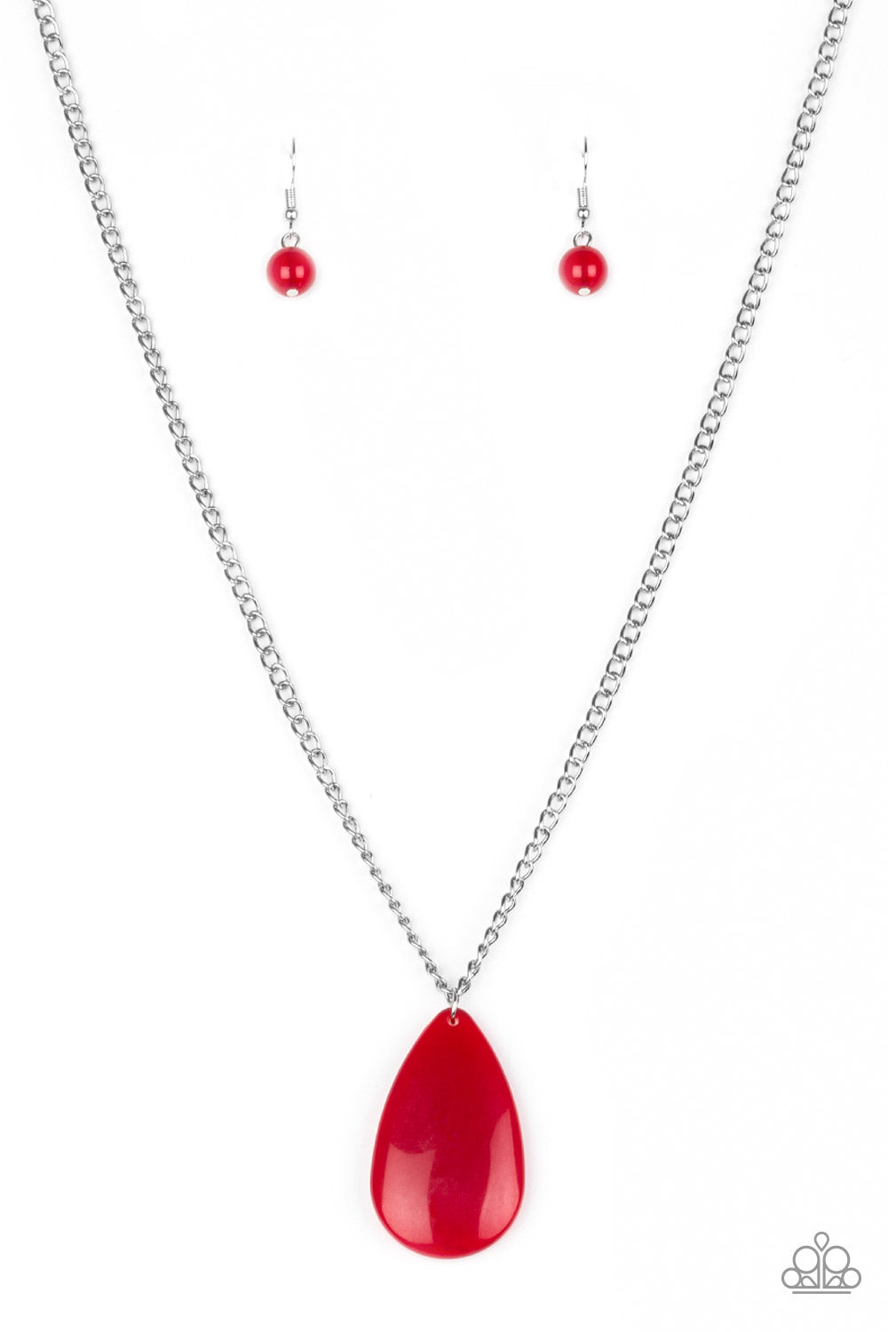 So Pop-YOU-lar - Red Necklace