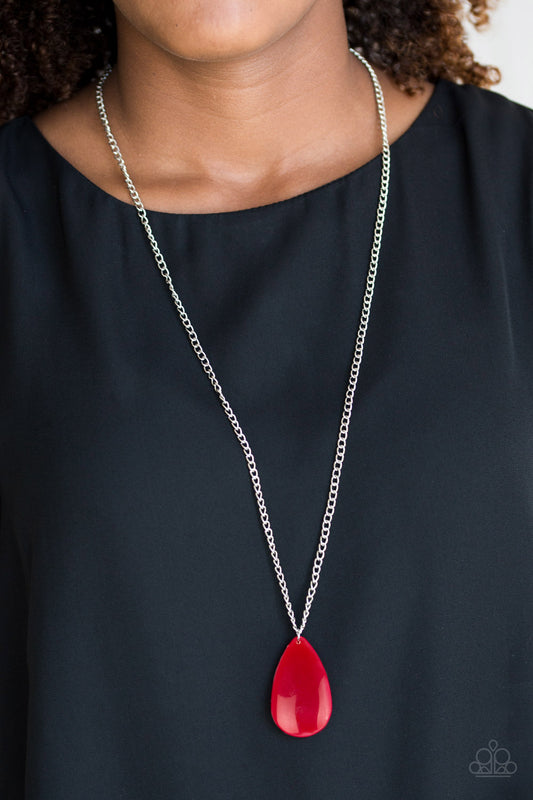 So Pop-YOU-lar - Red Necklace
