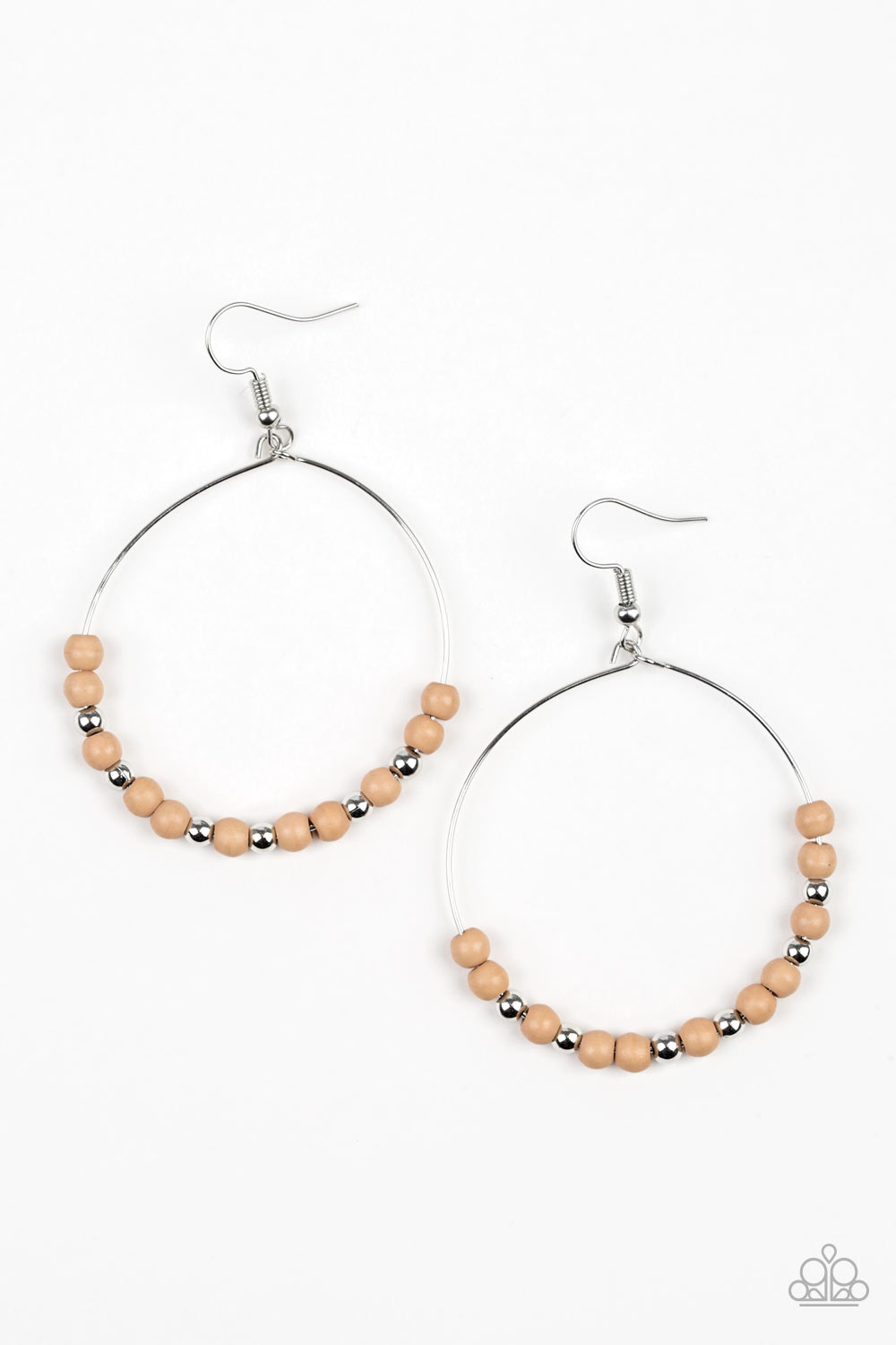 Stone Spa - Brown earrings
