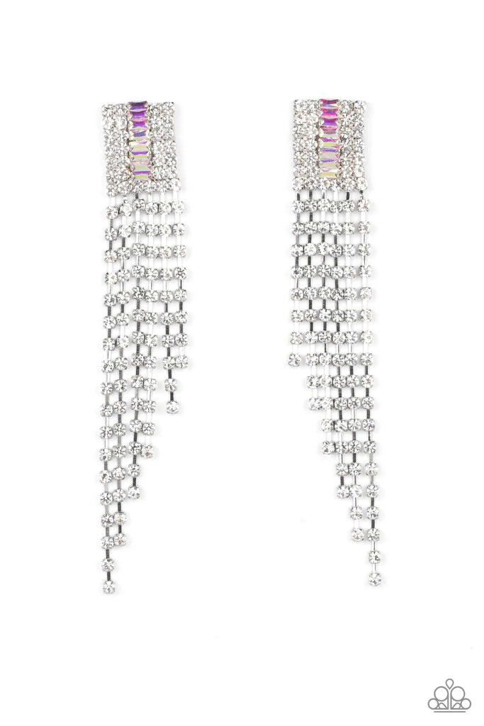 A-Lister Affirmations - multicolor iridescent earrings