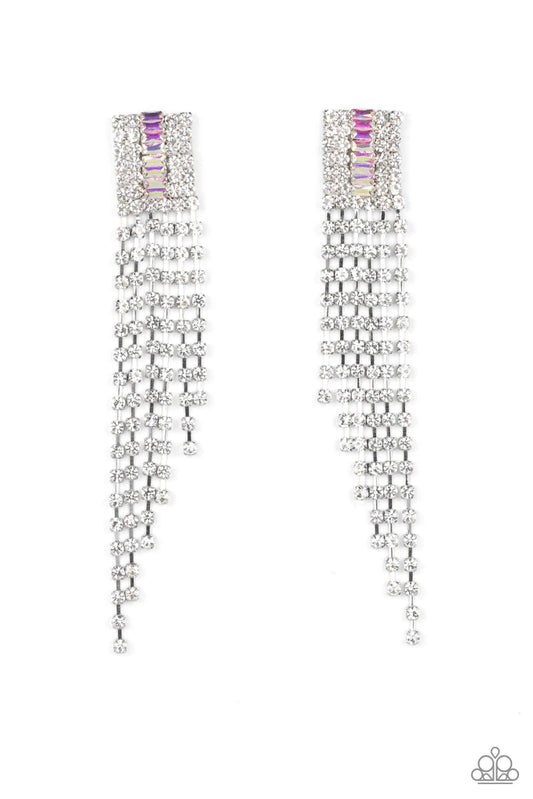 A-Lister Affirmations - multicolor iridescent earrings
