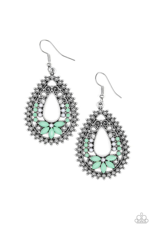 Atta Gala - Green earrings