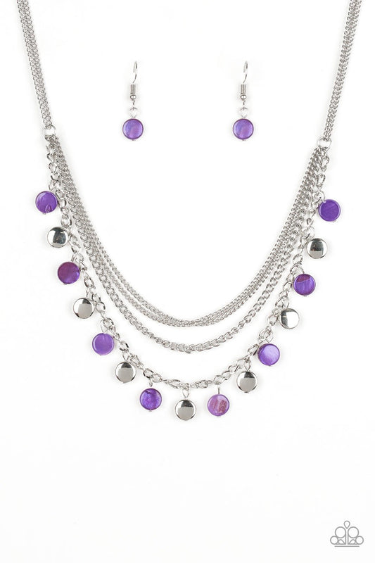 Beach Flavor - Purple necklace
