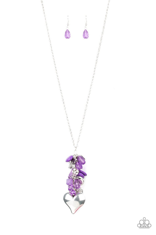 BEACH BUZZ - PURPLE Necklace