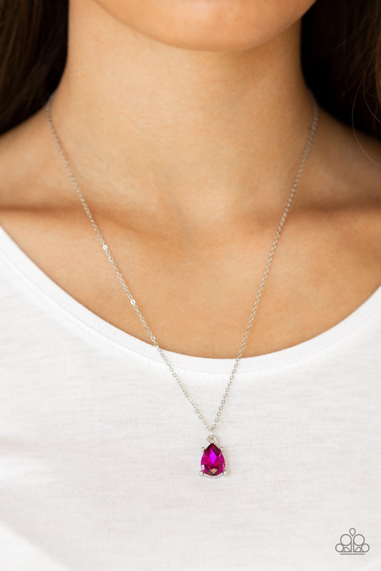 Classy Classicist - pink necklace