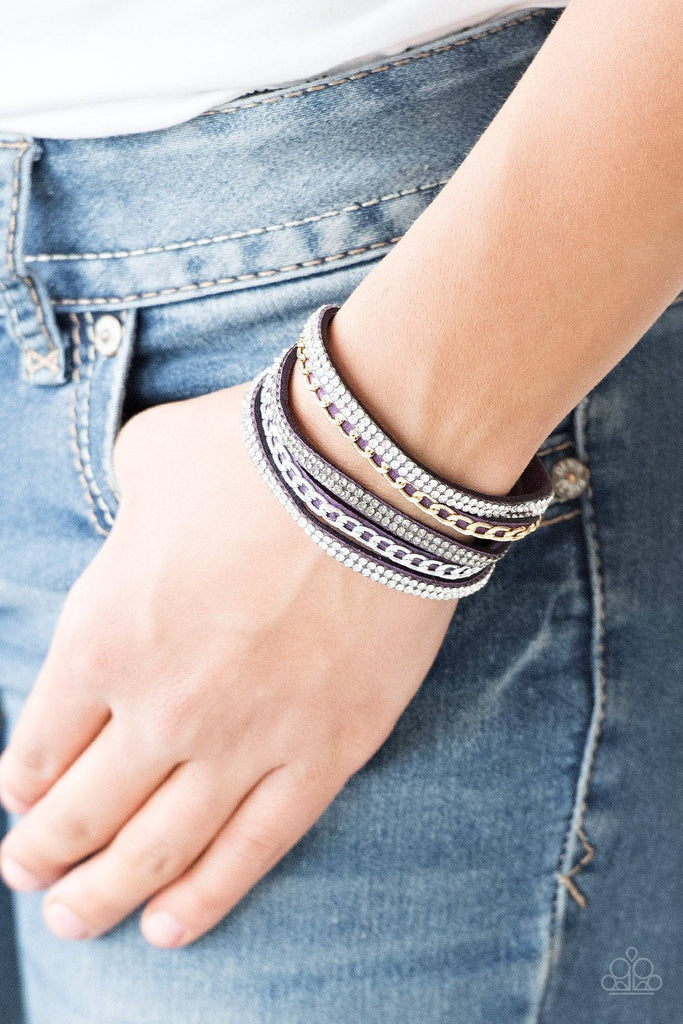 Fashion Fiend - Purple Urban Bracelet
