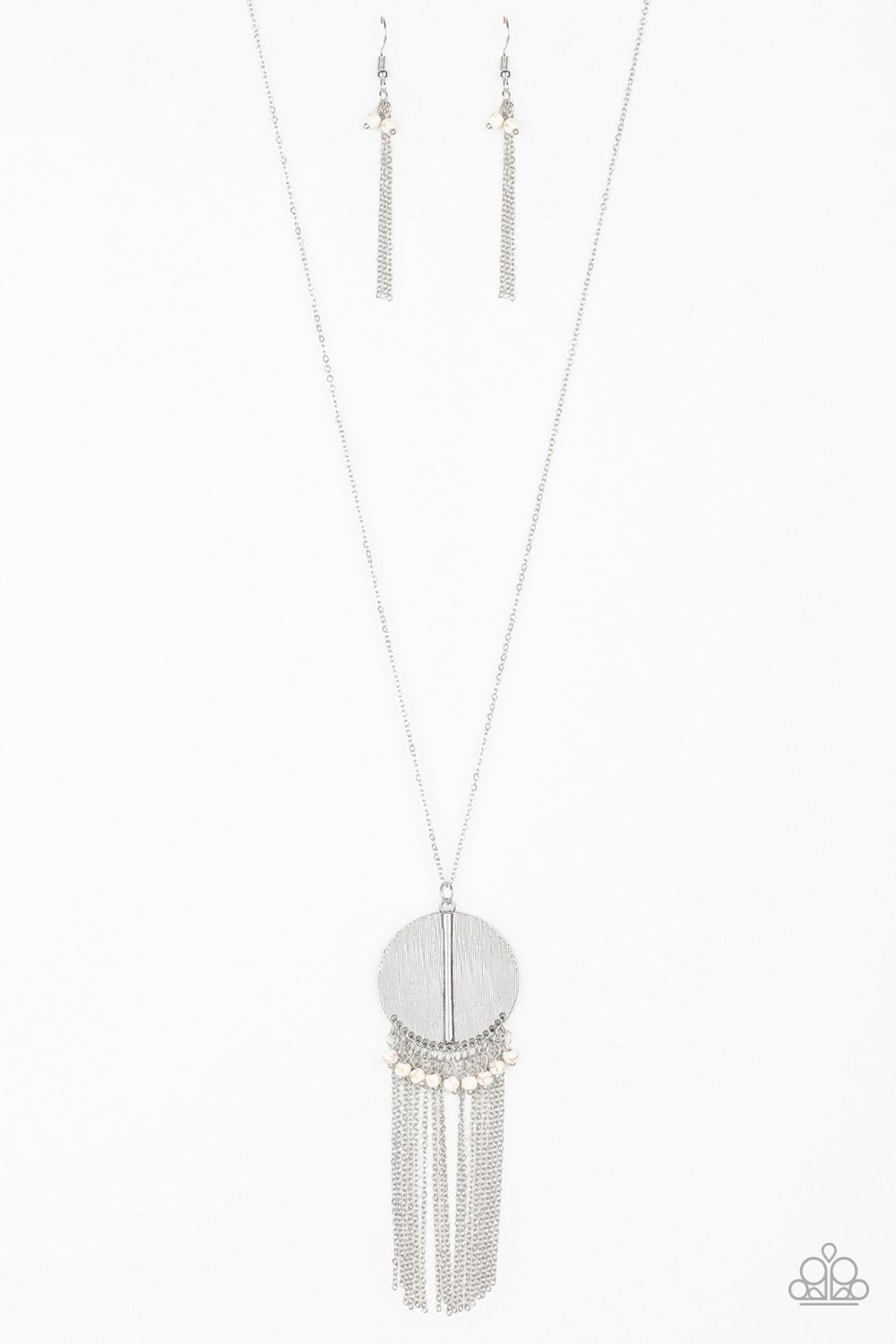 Get a ROAM - white stone necklace