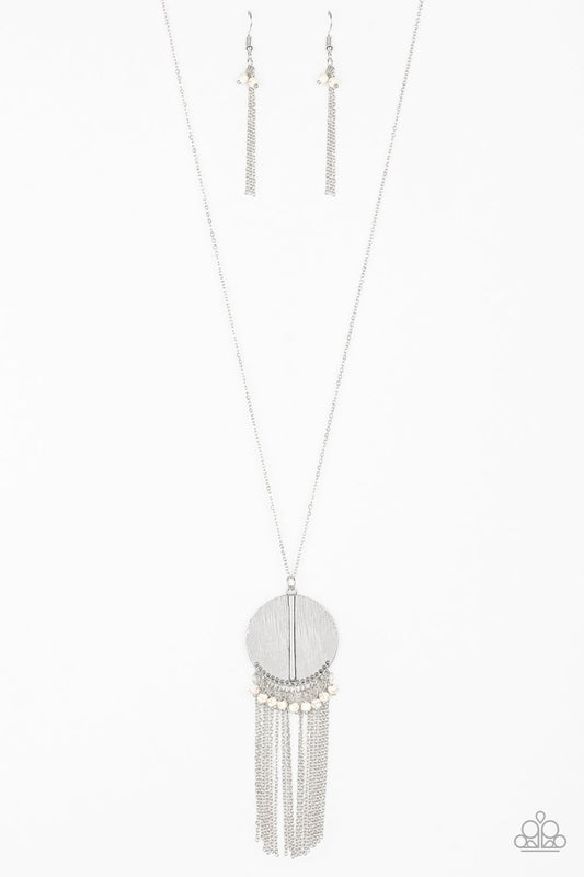 Get a ROAM - white stone necklace
