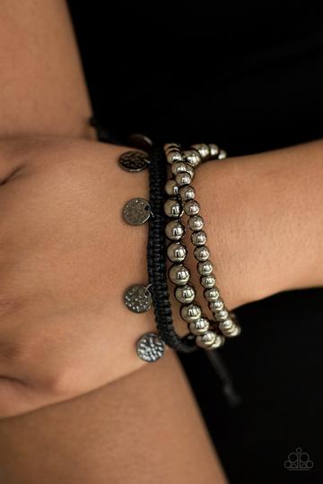 Seafaring Adventure - Black/GM Bracelet