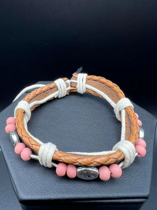 Lodge Luxe - Pink bracelet