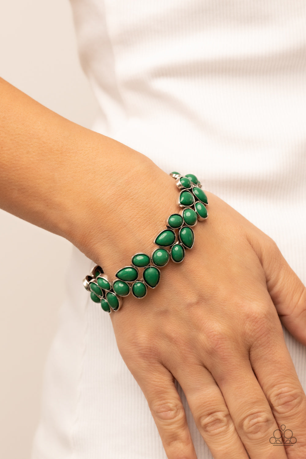 Marina Romance - Green bracelet