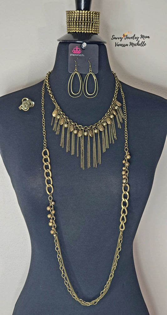 Savvy Set #282 (Brass, 5 piece set)