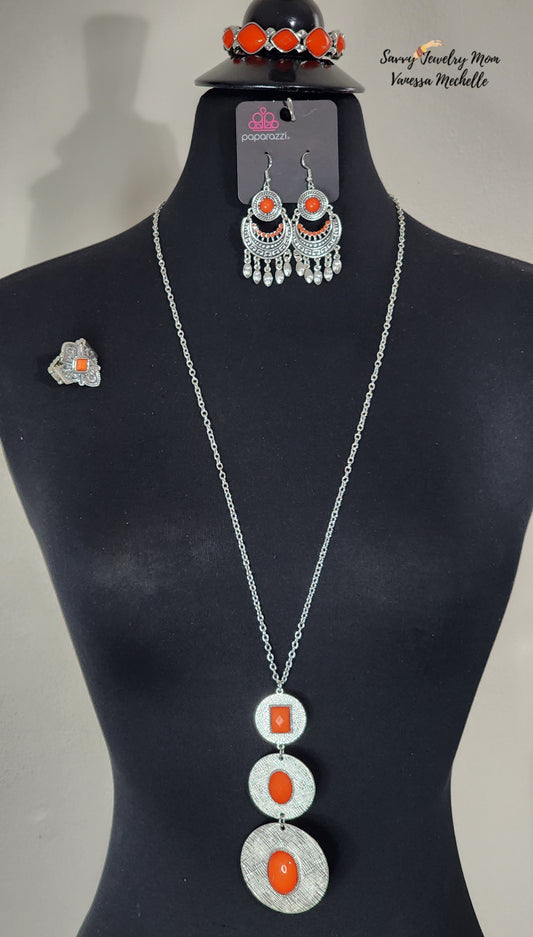 Savvy Set #297 (Orange, 4 piece set)