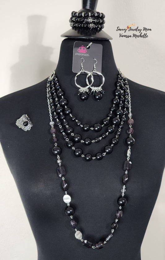 Savvy Set #299 (Black, 5 piece set)