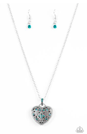 Charmingly Casanova - Blue necklace