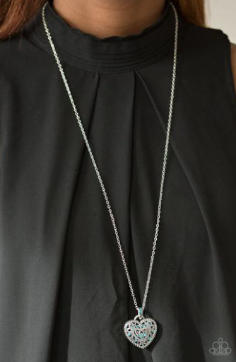 Charmingly Casanova - Blue necklace