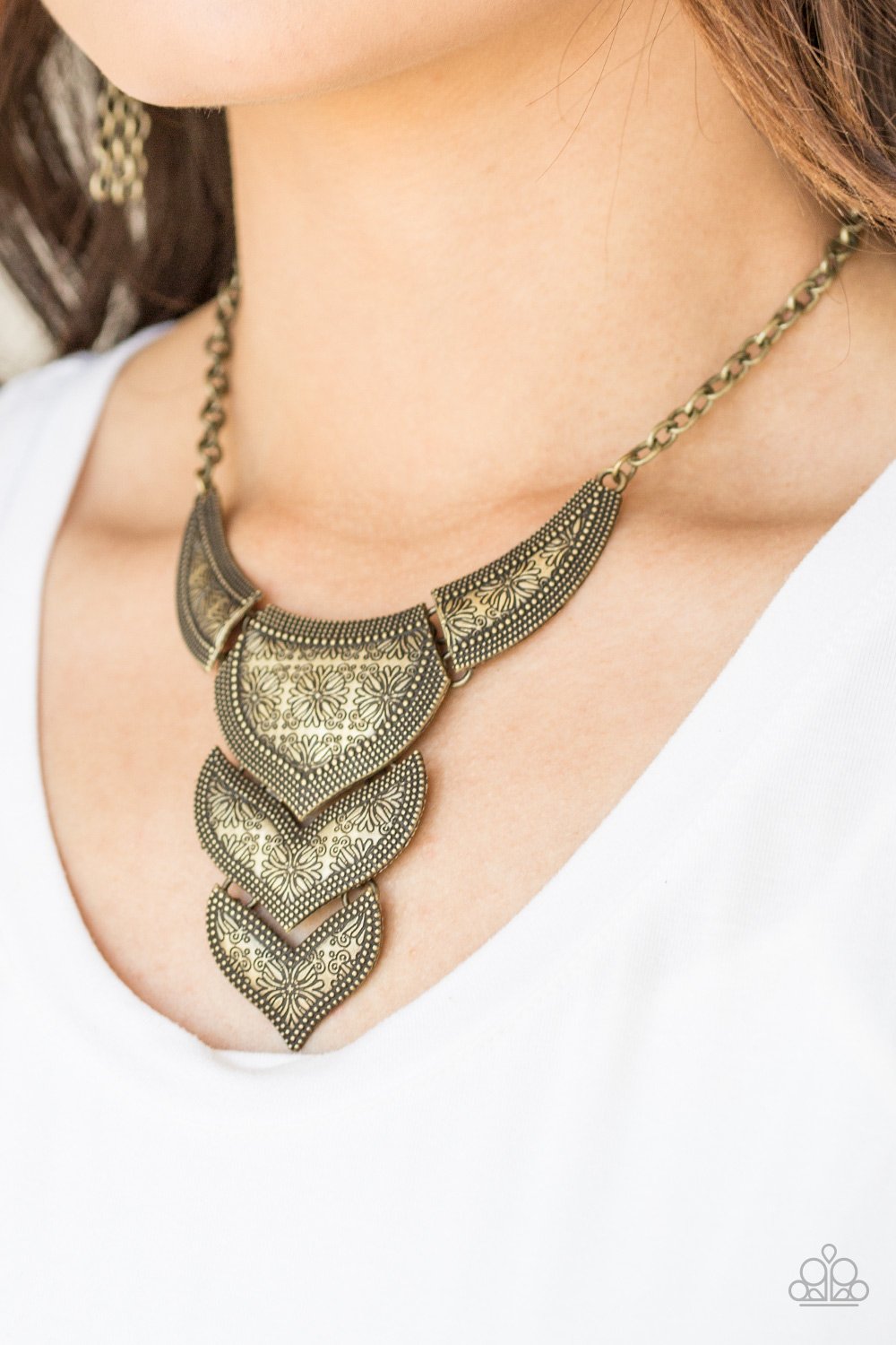 Texas Temptress - Brass necklace