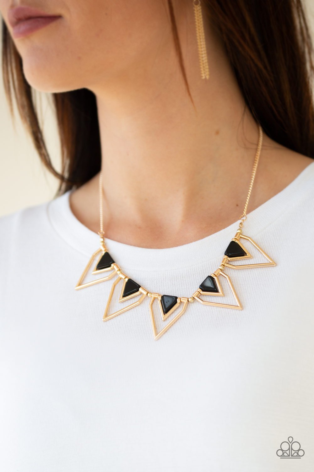 The Pack Leader - Gold/Black necklace