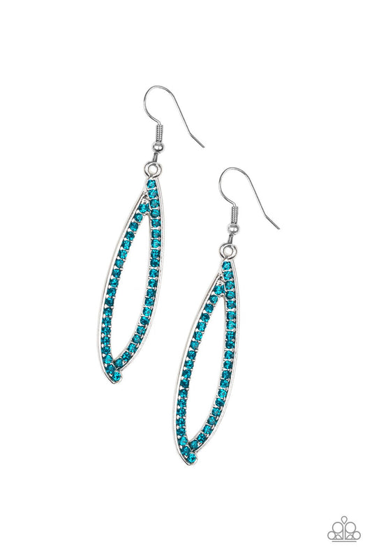 Treasure Trove Trinket – Paparazzi – Blue Earrings
