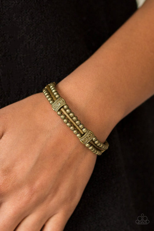 Wild Shine - Brass Bracelet
