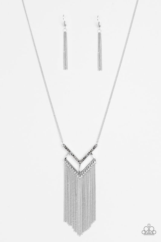 Alpha Glam - Silver necklace